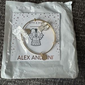 Alex and Ani Tree Topper Angel Bangle Bracelet